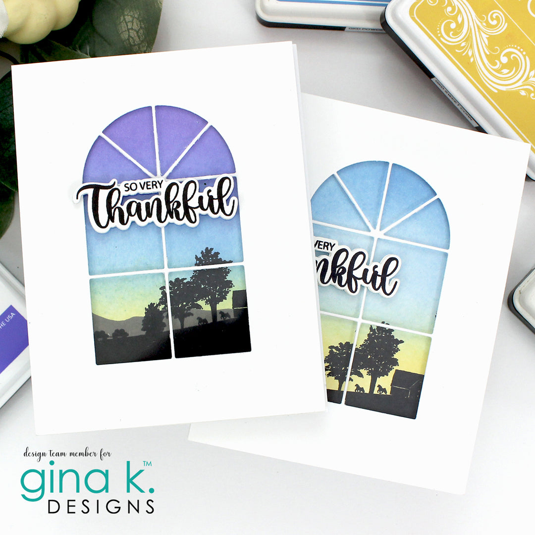Gina K Designs Stamps - Harvest Silhouettes