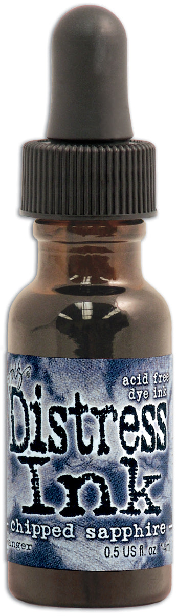 Tim Holtz Distress Pad Reinker Chipped Sapphire