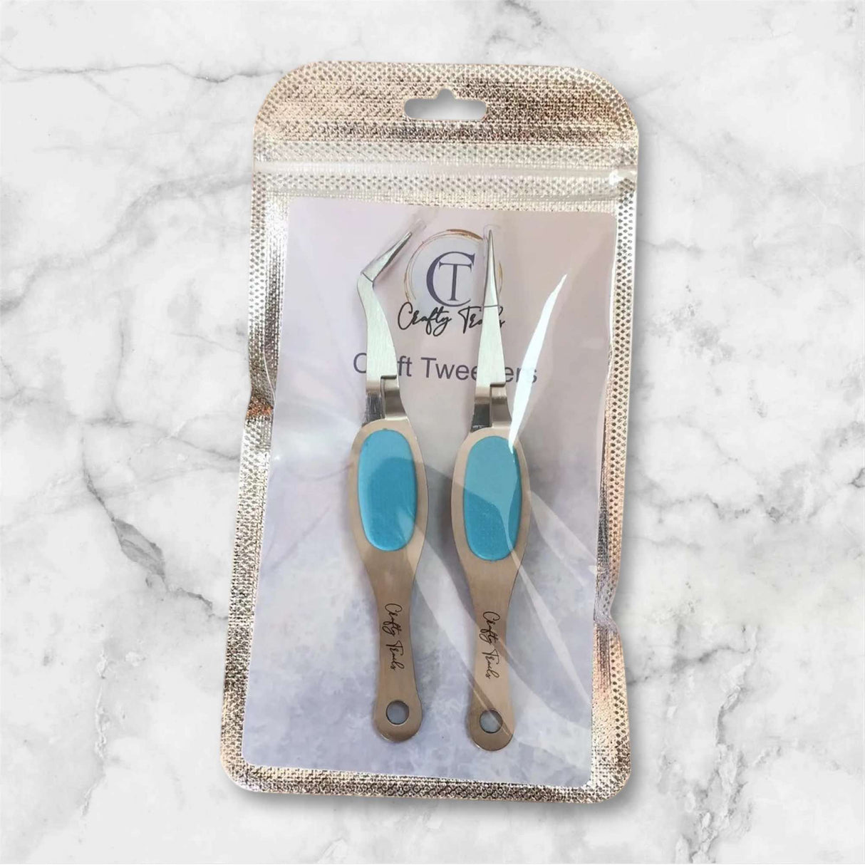Crafty Trails Tweezers pack of 2 Blue