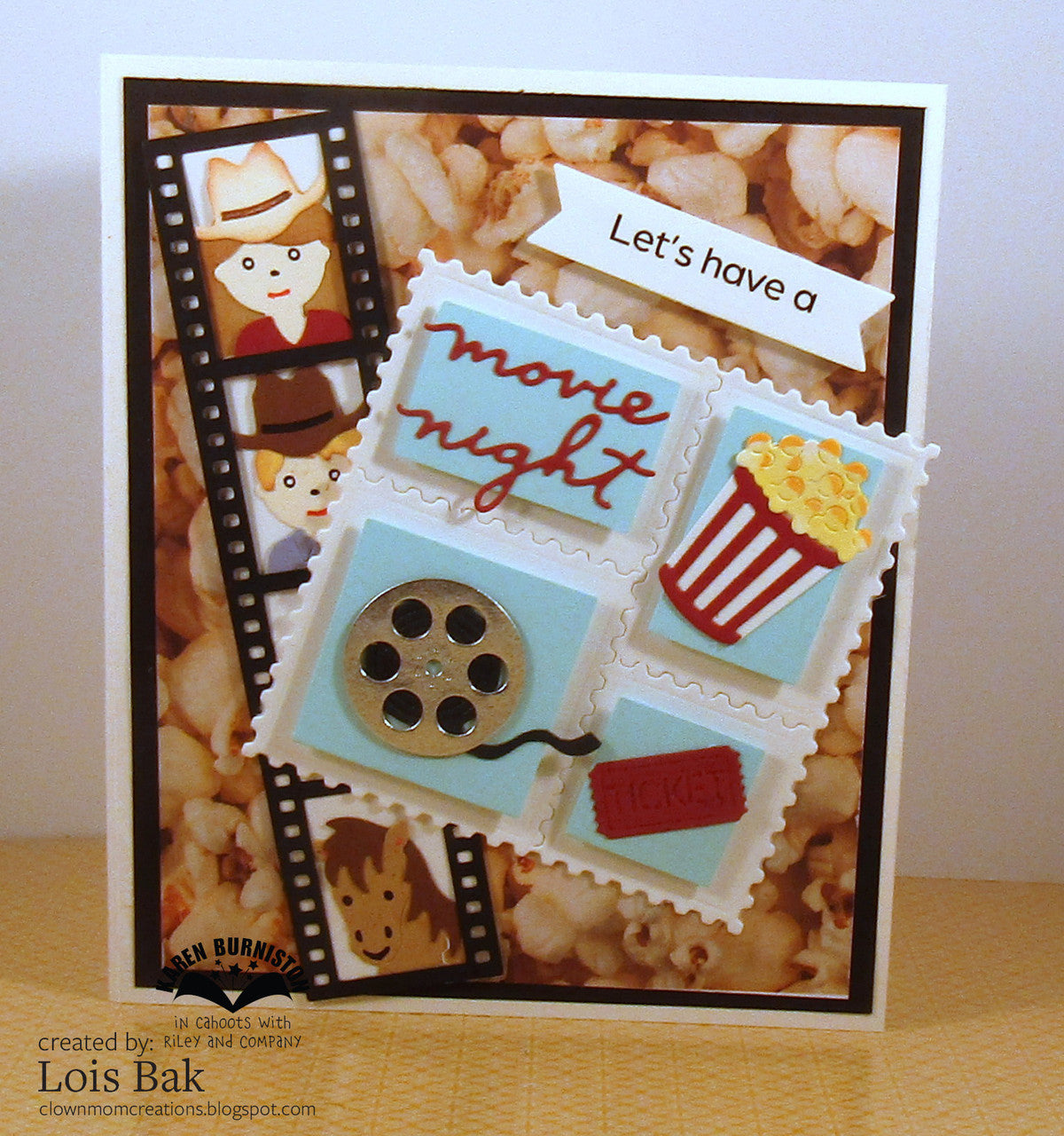 Karen Burniston 1305 - Movie Night Charms