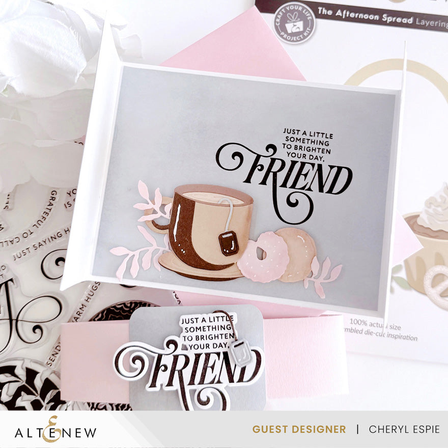 Altenew Craft Your Life Project Kit: The Afternoon & Add-on Die Bundle