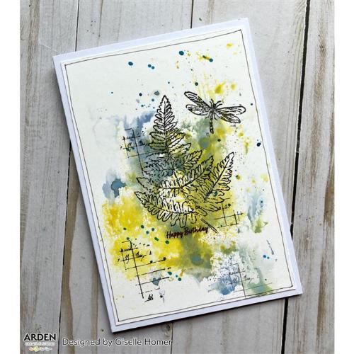 Arden Creative Studio HIDDEN CREEK Clear Stamp Set- Ledger Wings