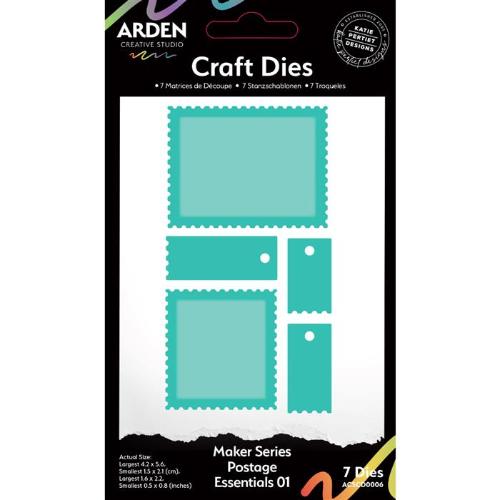 Arden Creative Studio Maker Series Postage Essentials 01-Craft Die Set