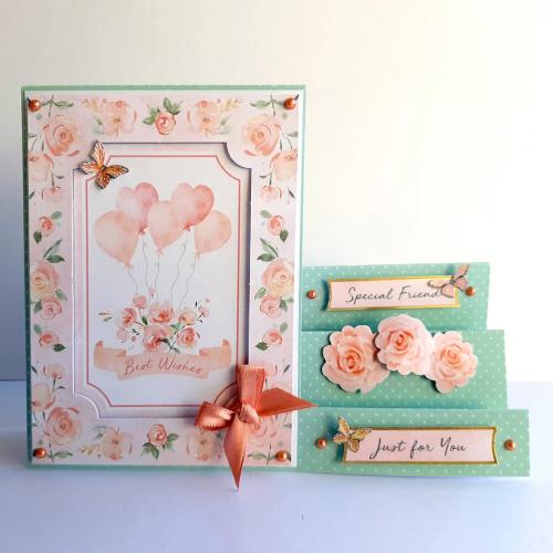 Katy Sue Designs A Kaleidoscope of Butterflies Printed & Die-Cut (2pcs) (12-DCE010KBF)