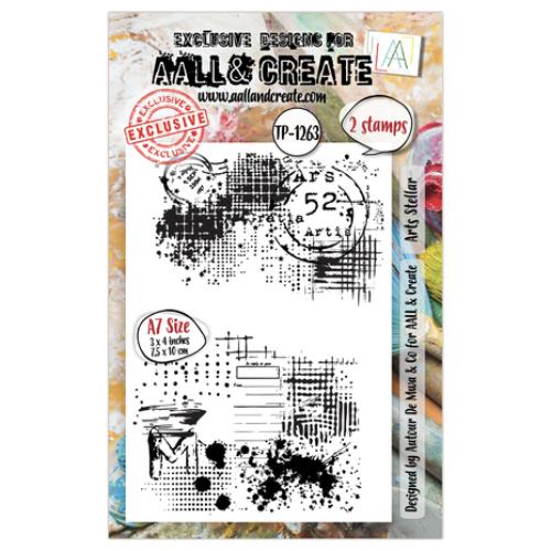 Aall and Create Celestial Marks A7 Stamp Set Arts Stellar (AALL-TP-1263)