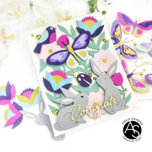 Alex Syberia Designs Essential Sentiments Die Set ASD-D-189