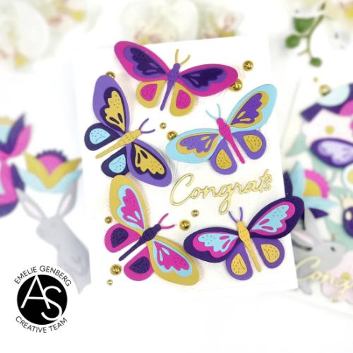 Alex Syberia Designs Essential Sentiments Die Set ASD-D-189