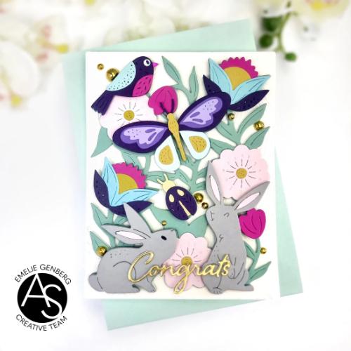 Alex Syberia Designs Essential Sentiments Die Set ASD-D-189