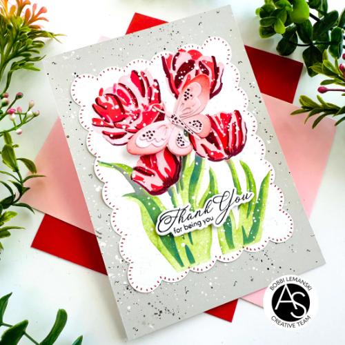 Alex Syberia Designs Spring Tulips Stencil Set ASD-STE-190