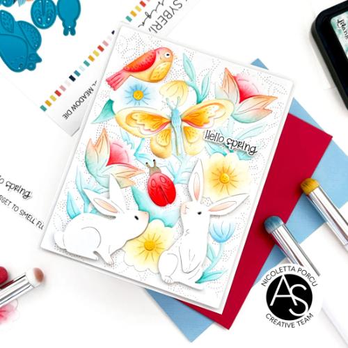 Alex Syberia Designs Spring Meadow Stencil Set ASD-STE-191