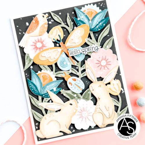 Alex Syberia Designs Spring Meadow Stencil Set ASD-STE-191