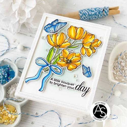 Alex Syberia Designs Tulips in Bloom Die Set ASD-CD-194