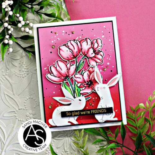 Alex Syberia Designs Tulips in Bloom Die Set ASD-CD-194