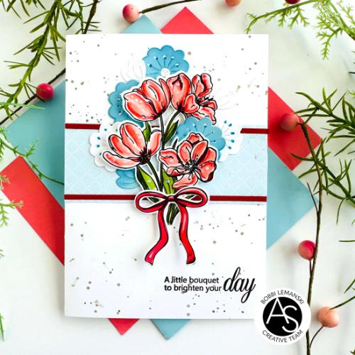 Alex Syberia Designs Tulips in Bloom Die Set ASD-CD-194