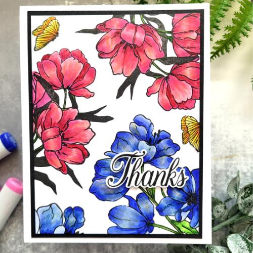 Alex Syberia Designs Tulips in Bloom Die Set ASD-CD-194