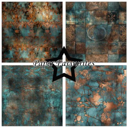 Paper Favourites Patina 6x6 Inch Paper Pack (PF517)