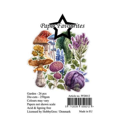 Paper Favourites Die-Cuts A7 Garden (26pcs) (PFD012)