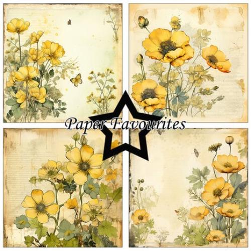 Paper Favourites Buttercup 6x6 Inch Paper Pad (PF532)