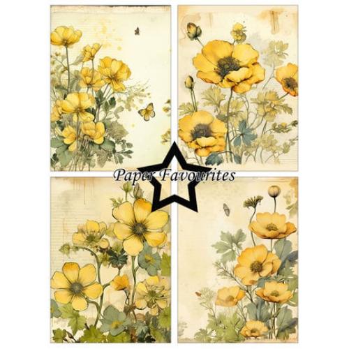 Paper Favourites Buttercup A6 Paper Pad (PFA573)