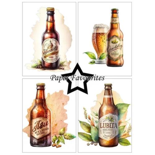 Paper Favourites Bottle of Beer A6 Paper Pad (PFA577)