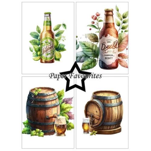 Paper Favourites Bottle of Beer A6 Paper Pad (PFA577)
