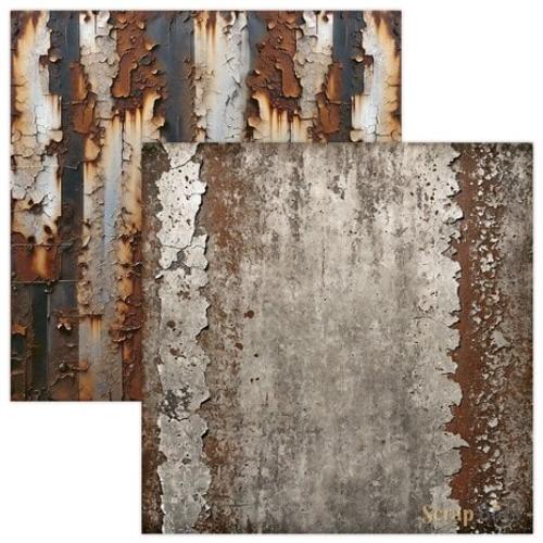 ScrapBoys Rusty Pack 12x12 Inch Paper Pad (SB-RUPA-08)