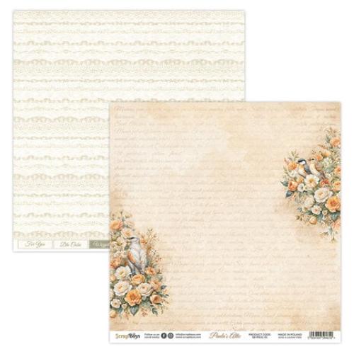 ScrapBoys Paula's Attic 12x12 Inch Paper Pad (SB-PAUL-08)