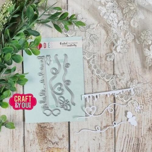 Craft & You Design Bee Honey Set Dies (CW342)