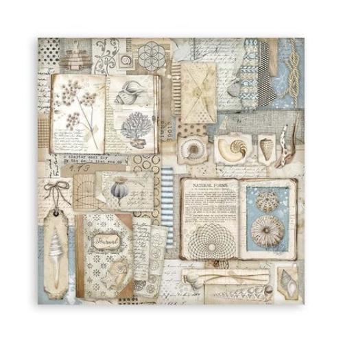 Stamperia Silent Sea 12x12 Inch Paper Pack Maxi (Single Face) (SBBXLB24)