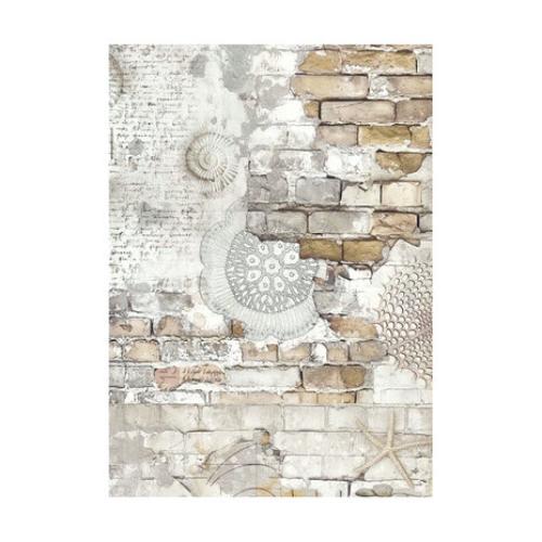 Stamperia Silent Sea A6 Rice Paper Backgrounds (8pcs) (DFSAK6040)