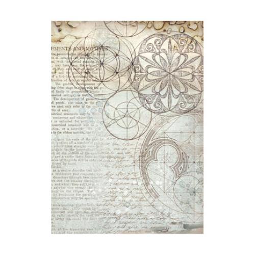 Stamperia Silent Sea A6 Rice Paper Backgrounds (8pcs) (DFSAK6040)