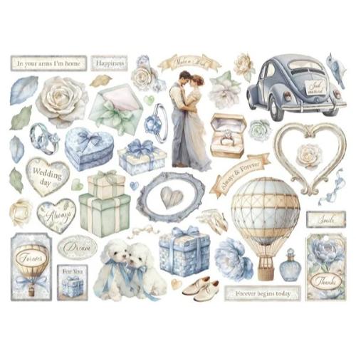 Stamperia Timeless Die Cuts (50pcs) (DFLDC116)