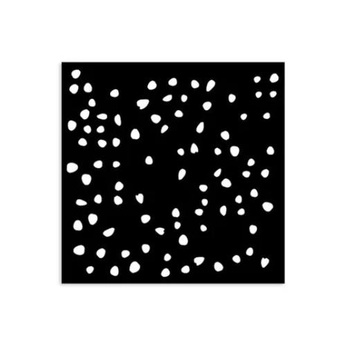 Stamperia Timeless Thick Stencil 12x12cm Petals Texture (KSTDS49)