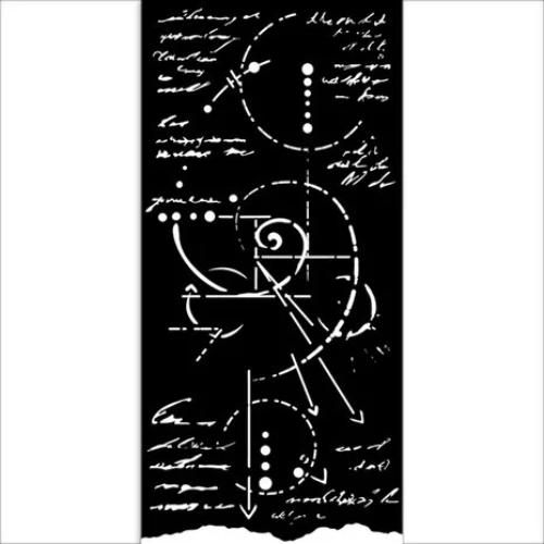 Stamperia Silent Sea Thick Stencil Assortment (8pcs) (KSTDX01)