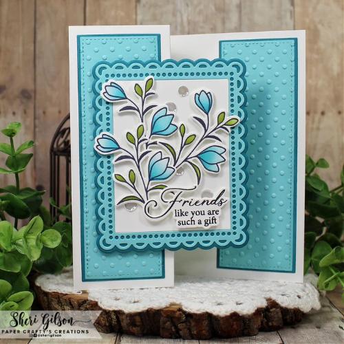 Gina K Designs STENCIL- Hand-Picked Flowers Layering Stencil