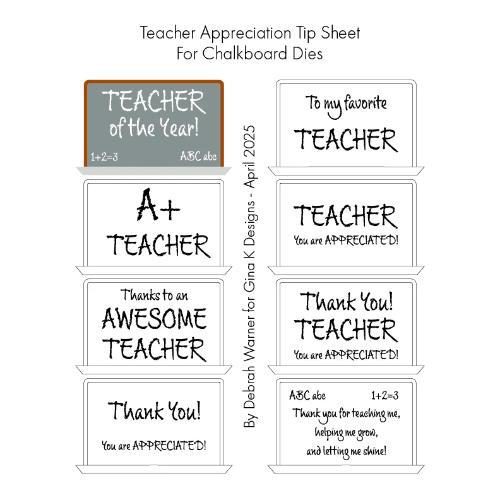 Gina K Designs BUNDLE- Teacher Appreciation