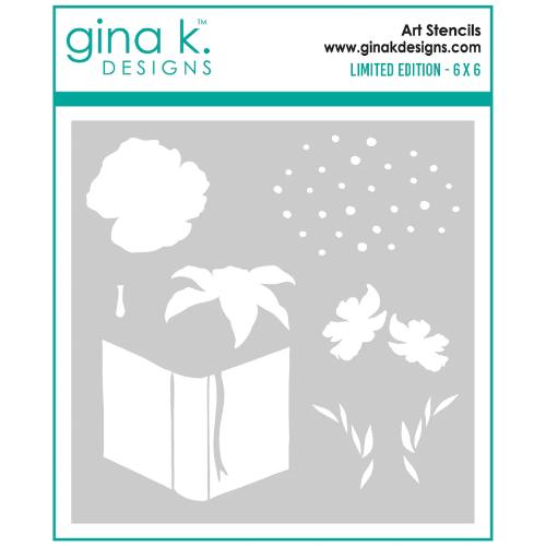 Gina K Designs STENCIL- Limited Edition