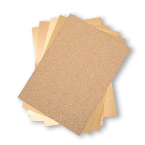 Sizzix Surfacez Opulent Cardstock Pack 8"X11.5" 50/Pkg Gold
