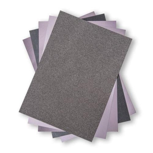 Sizzix Surfacez Opulent Cardstock Pack 8"X11.5" 50/Pkg Charcoal