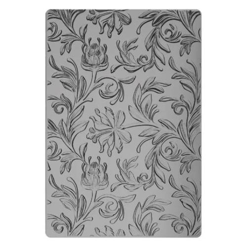 Sizzix 3D Texture Fades by Tim Holtz A5 Botanical Large (666888)
