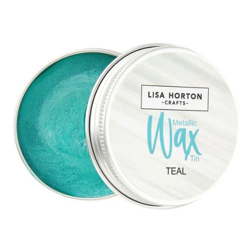 Lisa Horton Crafts Water Based Wax Tin - Teal #808