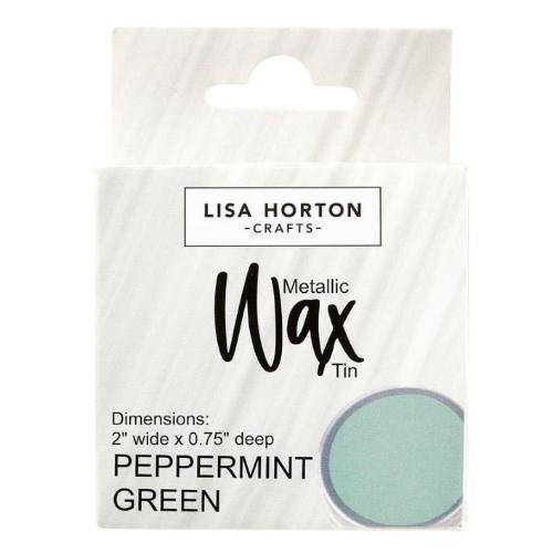 Lisa Horton Crafts Water Based Wax Tin - Peppermint Green #355