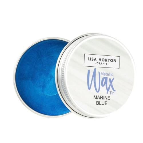 Lisa Horton Crafts Water Based Wax Tin - Marine Blue #293