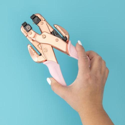 WRMK Crop-A-Dile Hole Punch & Eyelet Setter Rose Gold