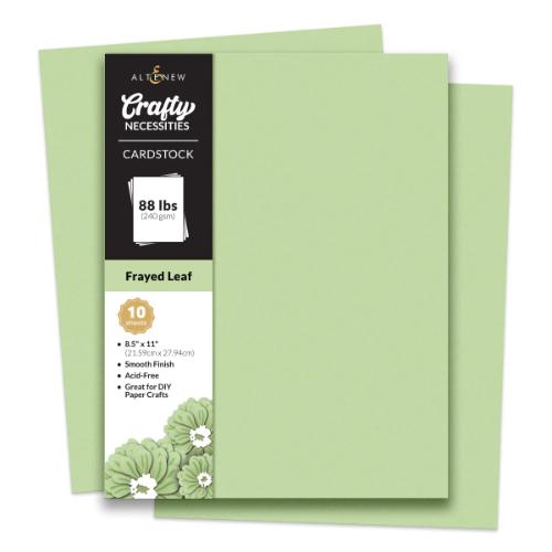 Altenew Frayed Leaf Cardstock (10 sheets/set)