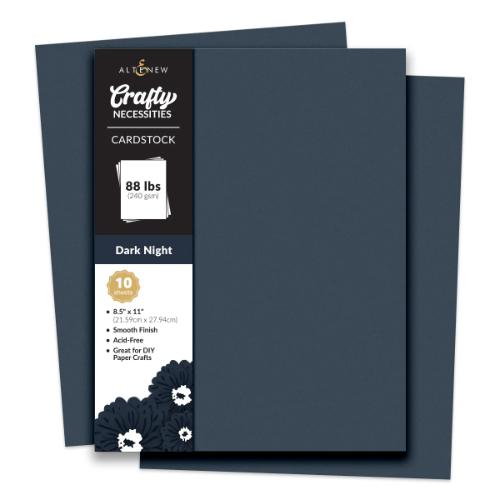 Altenew Dark Night Cardstock (10 sheets/set)