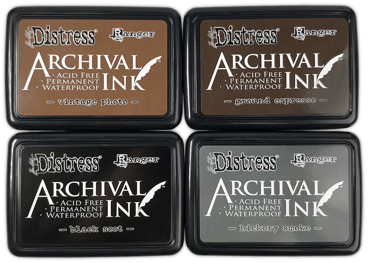 Tim Holtz Distress Archival Ink Pad Stack Basics