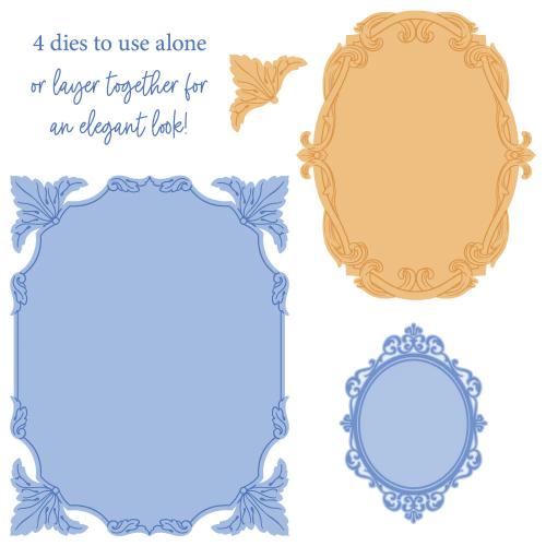 Honey Bee Stamps Antique Layering Frames - Stand Alone Honey Cuts