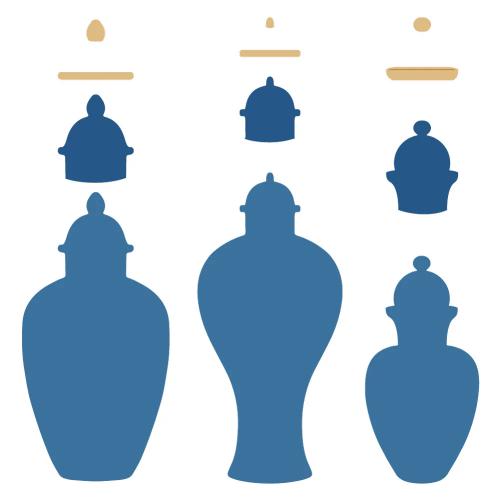 Honey Bee Stamps Ginger Jars - Lovely Layers Honey Cuts