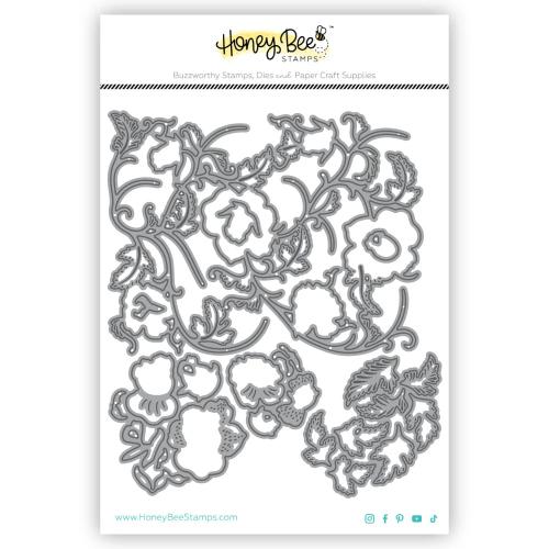 Honey Bee Stamps Bold Background: Chinoiserie - Stand Alone Honey Cuts